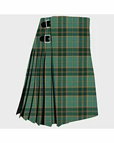 Clan All Ireland Green Tartan Kilt