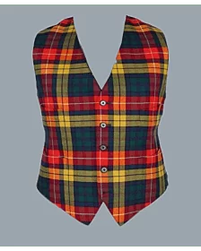 Buchanan tartan Vest 
