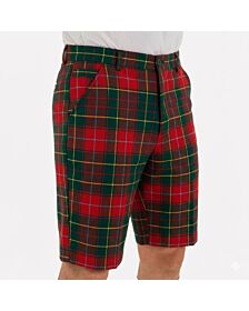 Burnett Tartan Shorts For Men