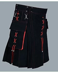 Utility Kilt Hybrid Modern Jeans Kilt for Men