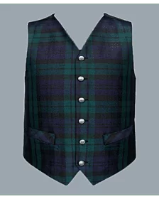 Blackwatch Tartan Vest
