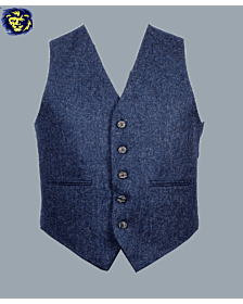 Blue Color Beautiful Argyle Jacket