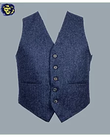 Blue Color Beautiful Argyle Jacket