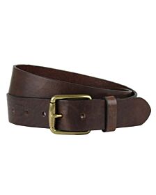 Bradgate Real Brown Leather Jeans belt
