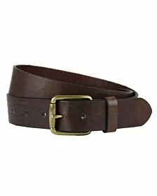 Bradgate Real Brown Leather Jeans belt
