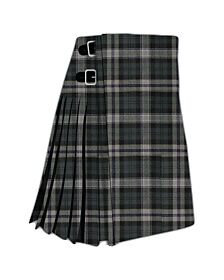 Black Scottish National Tartan Kilt