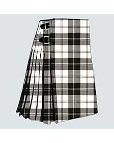 Clan Erskine Black And White Tartan Kilt