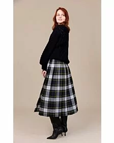 Dress Gordon Tartan Beautiful Women Skirt

