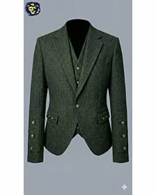 Green Argyle Jacket 