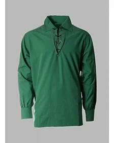 Green custom made Jacobite shirt
