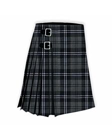 Hamilton Grey Traditional Tartan Kilt 