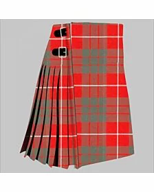Hamilton Red Weathered Tartan Kilt