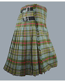 Kennedy weathered tartan kilt