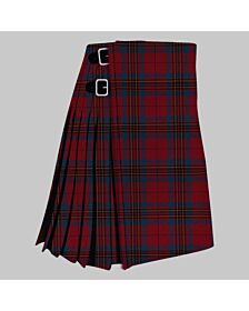 Leslie Red Muted Tartan Kilt