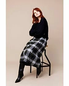Dress Gordon Tartan Beautiful Women Skirt
