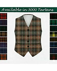 Mackenzie Weathered Beautiful Tartan Vest