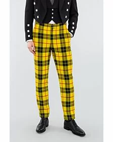 Custom Made Mackenzie Weathered Tartan Trouser