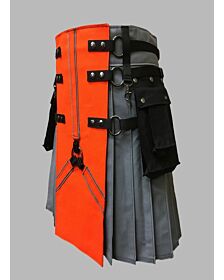 modern design canvas utility kilt
