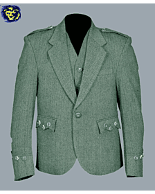 Mens Argyle Kilt Jacket And Vest
