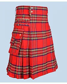 Royal Stewart Tartan Utility Kilt