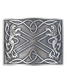 Saltire Antiqued Kilt Belt Buckle
