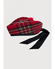 Scottish glengarry hat royal Stewart