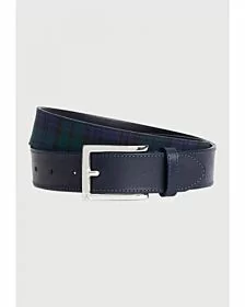 Tartan Belts Black Leather Available In All Tartans