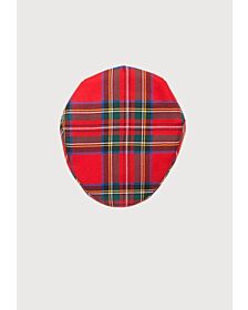 tartan flat cap