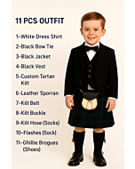 Scottish Wedding Kids Complete Kilt Outfit 