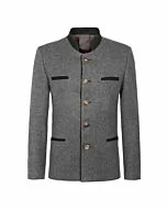 Grey Loden Trachten Jacket Oktoberfest Tyrol German Bavarian Jacket