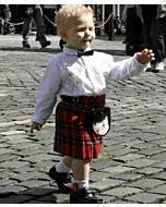 Red Kilt For Kids