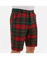 Burnett Tartan Shorts For Men