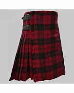 Campbell Red Muted Tartan Kilt