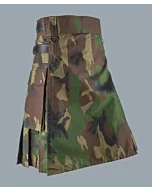 Woodland Camouflage Utility Kilt