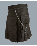 Custom Made Heavy denim kilt