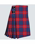 Clan Galloway Red Modern Tartan Kilt