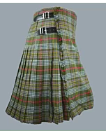 Kennedy weathered tartan kilt