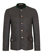 Dark Grey Loden Trachten Jacket Oktoberfest Tyrol German Bavarian Jacket