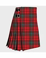 MacAuley Red Modern Tartan Kilt