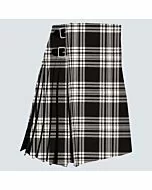  Clan Menzies Black & White Modern Tartan Kilt