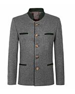 Grey Loden Trachten Jacket Oktoberfest Tyrol German Bavarian Jacket