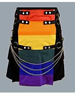 Rainbow Apron Gay pride Kilt