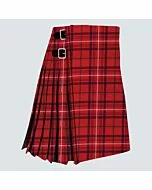 Clan Rose Red Modern Tartan Kilt