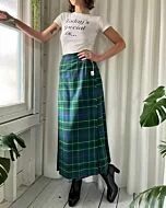  Beautiful Long Tartan Women Skirt 