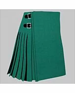 Solid Green Ancient Tartan Kilt