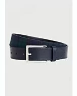 Tartan Belts Black Leather Available In All Tartans