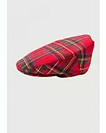 tartan flat cap