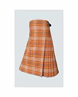 Tennessee Volunteer Orange Tartan Kilt