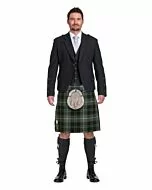 Patriot Tartan Black Jacket Complete Scottish Wedding Outfit