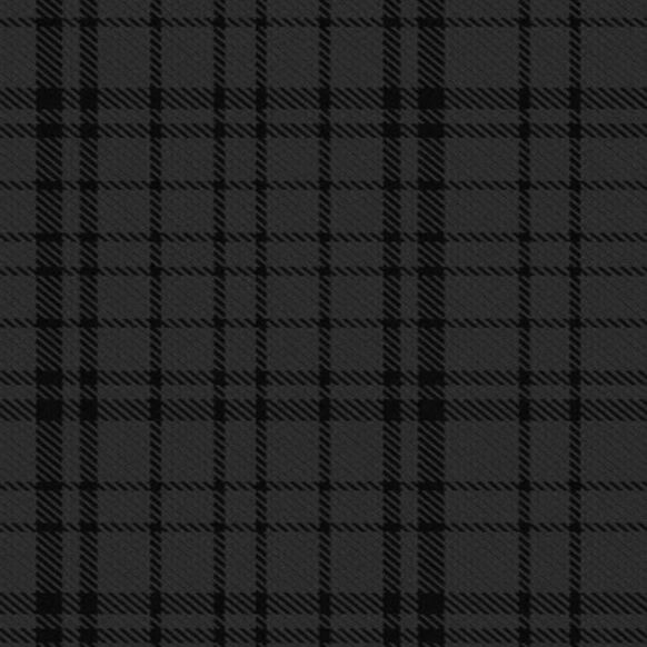 Black Shadow Tartan Kilt